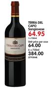 Terra Del Capo Sangiovese-1X750ml