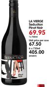 La Vierge Seduction Pinot Noir-1X750ml