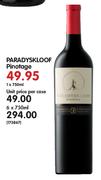 Paradyskloof Pinotage-1X750ml