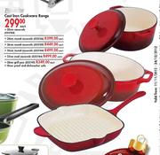 Panache Cast Iron Cookware Oval Casserole-33cm Each