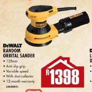 Dewalt Random Orbital Sander-125mm