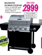 Megamaster Gas Braai Sizzler 400