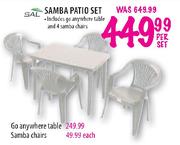 Sal Samba Patio Set-Per Set