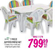 Sal 7 Piece Jupiter Patio Set-Per Set