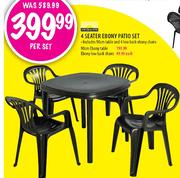 Ebony Table-90cm