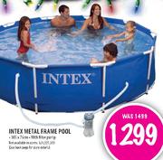 Intex Metal Frame Pool-305x76cm
