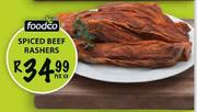 Foodco Spiced Beef Rashers Per kg