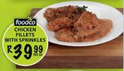 Foodco Chicken Fillets with Sprinkles Per kg