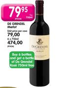 De Grendel Merlot-1x750ml