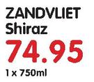 Zandvliet Shiraz-1X750ml