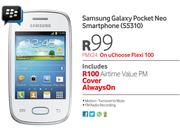 Samsung Galaxy Pocket Neo Smartphone S5310-On U Choose Flexi 100
