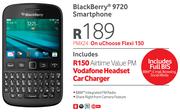 BlackBerry 9720 Smartphone-On U Choose Flexi 150