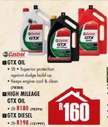 Castrol High Mileage GTX Oil-5Ltr