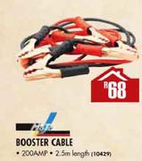 Moto Booster Cable-200A