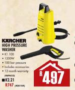 Karcher High Pressure Washer-1200W