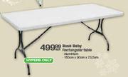 Bush Baby Rectangular Table-Each