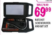 Stramm Ratchet Screwdriver & Bit Set