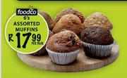Foodco Assorted Muffins 6"-Per Kg
