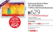 Samsung Galaxy Note 10.1 2014 Edition+ Office 365 Small Business-On Standard MyGig 5