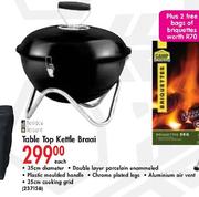 Terrace Leisure Table Top Kettle Braai-Each