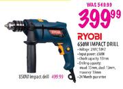 Ryobi Impact Drill-850W