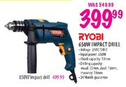 Ryobi Impact Drill-650W