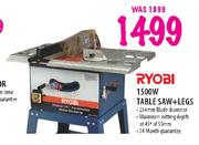 Ryobi Table Saw + Legs-1500W