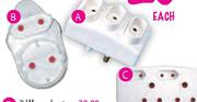 Simple Choice 2 Way Adaptor-Each