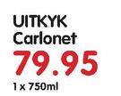 Uitkyk Carlonet-1x750ml 