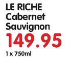 Le Riche Cabernet Sauvignon-1x750ml