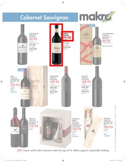 Makro : Festive liquor collection (13 Oct - 31 Dec 2013), page 37