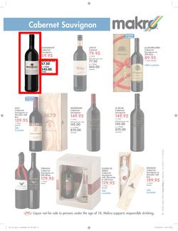 Makro : Festive liquor collection (13 Oct - 31 Dec 2013), page 37