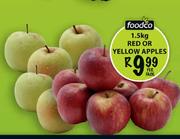 Foodco Red Or Yellow Apples-1.5Kg