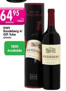 Kwv Roodeberg In Gift Tube-1x750ml