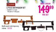 Wildberry Bathroom Set-5 Piece