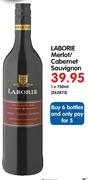 Laborie Merlot/Cabernet Sauvignon-1X750ml