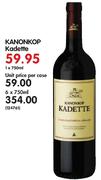 Kanonkop Kadette-1X750ml