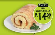 Foodco Jam Swiss Rolls Each