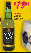 Vat 69 Whisky-750ml