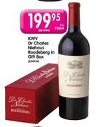 Kwv Dr Charles Niehaus Roodeberg In Gift Box-1x750ml