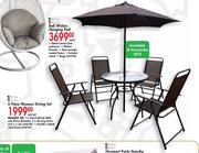 Terrace Leisure 6 Piece Monaco Dining Set-Per Set