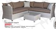 Terrace Leisure 4 Piece Bali Wicker Lounge Set-Per Set