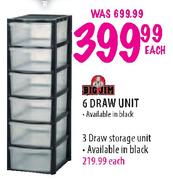 Big Jim 6 Draw Unit-Each