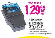 Stingray Heavy Duty Mat set-4 Piece Per Set