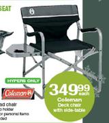Coleman Deck Chair With Side Table-Each