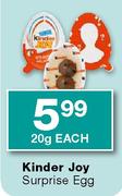 Kinder Joy Surprise Egg-20g each