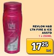 Revlon H&B Ltn Fire & Ice Asstd-250ml