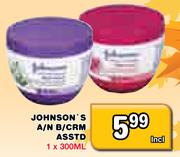 Johnson's A/n B/crm Asstd-1 x 300ml