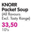 Knorr Packet Soup(All Flavours Excl Tasty Range)-10's pack
