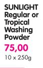 Sunlight Regular Or Tropical Washing powder-10x250g